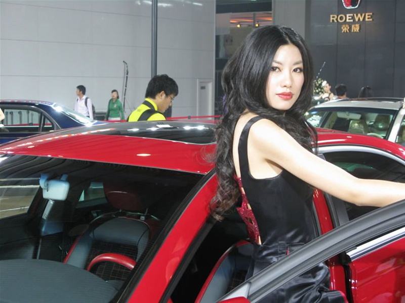 Illustration for article titled The Booth Professionals of the 2008 Guangzhou International Auto Show